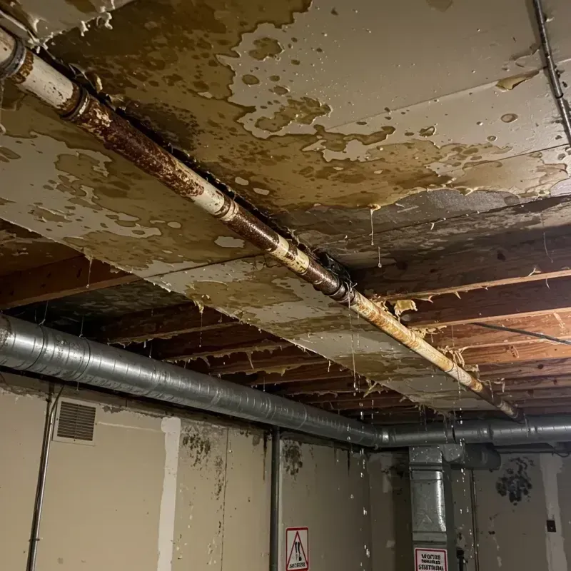 Ceiling Water Damage Repair in Browns Lake, WI